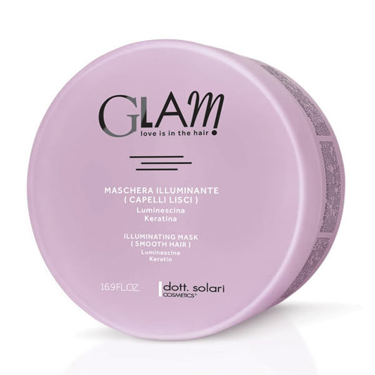 Maschera illuminante Glam capelli lisci